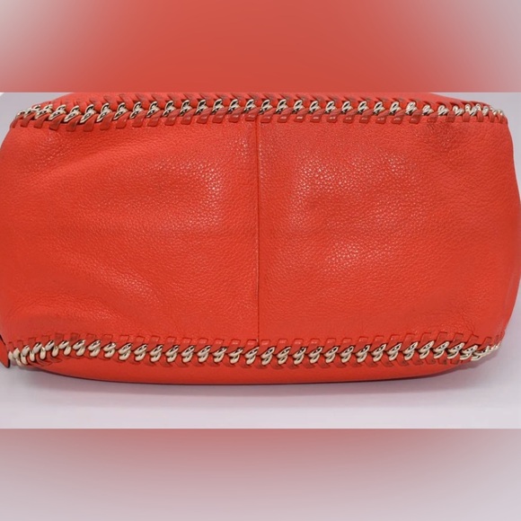 Coach Tatum Orange Leather Whiplash Tote Handbag Bag Purse F34398 Rare - Picture 15 of 15